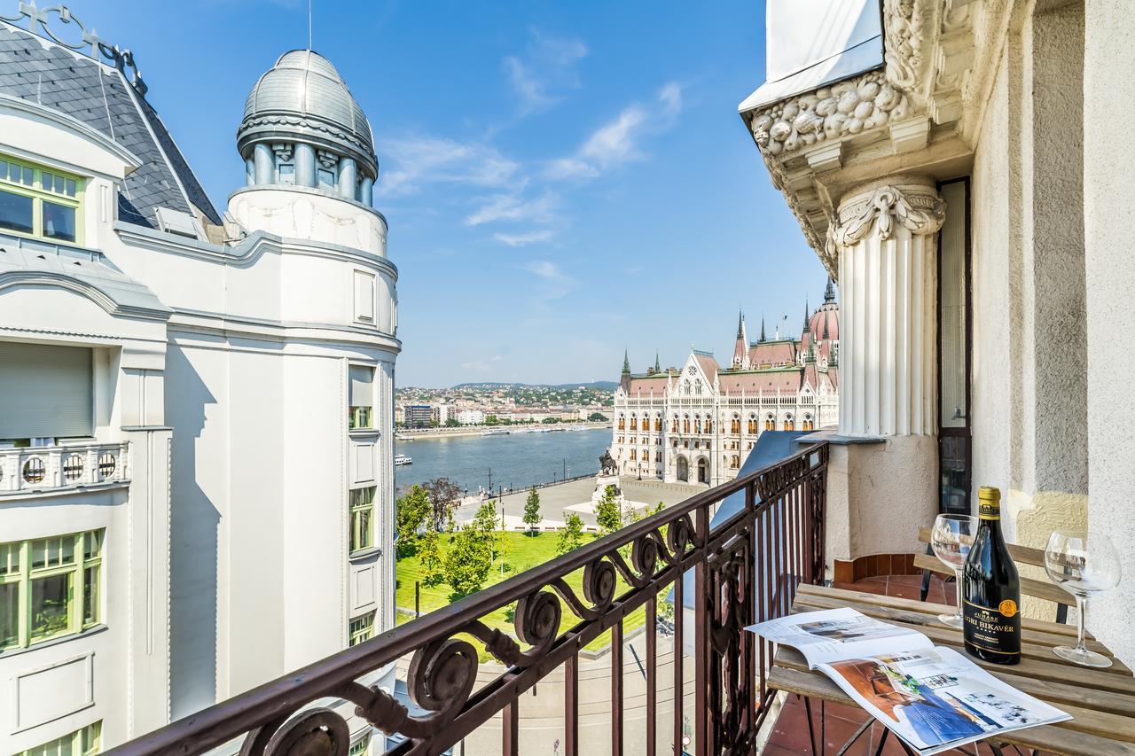 Breathless View Parliament 2 Luxury Suites With Terrace Free Parking Reservation Needed Budapest Exterior foto